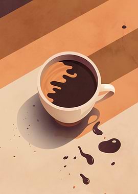 Retro Coffee Time Vibes