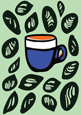 Retro Coffee Poster