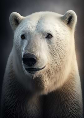 Polar bear portrait