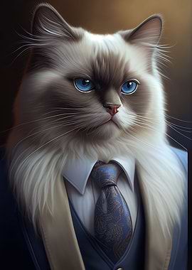 Ragdoll Cat Suit Animal