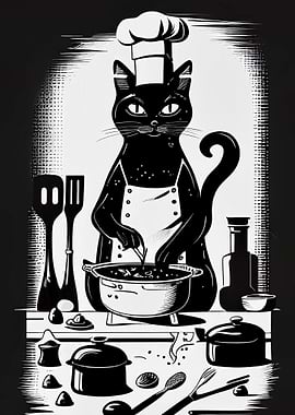 Cooking Cat