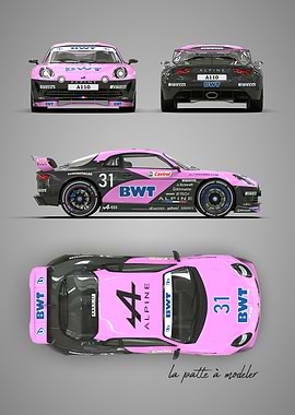 Alpine A110 F1 Livery