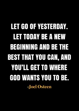 Joel Osteen Quote