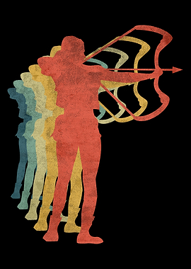 Female Hunter Bow Arrow