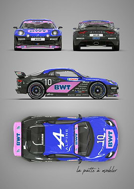 Alpine A110 F1 Livery