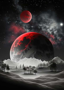 Fantasy Enchanted Moon