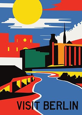 Minimal Berlin Poster