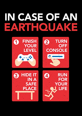 Gamer Earthquake Gaming