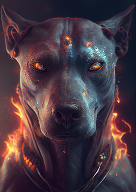 The God Eyes in a Dog