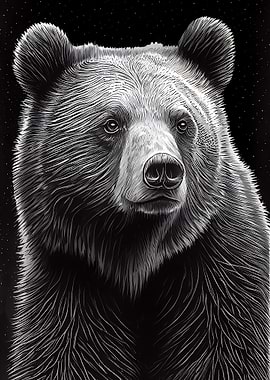 Bear Drawn