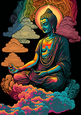 Psychedelic Buddha