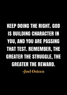 Joel Osteen Quote