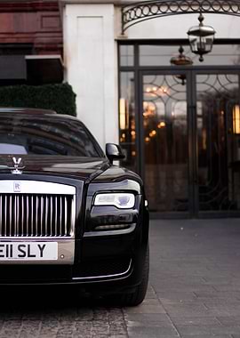 Rolls Royce in the Drive