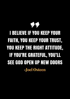 Joel Osteen Quote