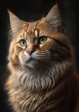 Cat portrait