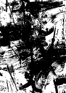 Black and White Abstract