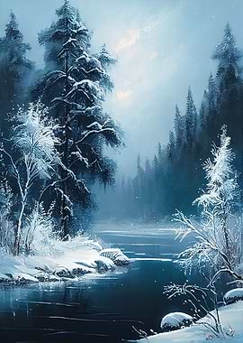 Winter Wonderland Oil Pain