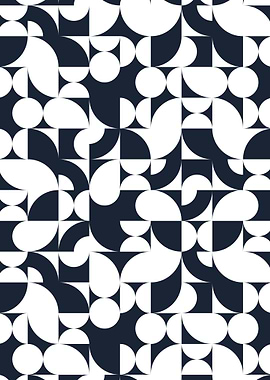 Minimal Midcentury Black