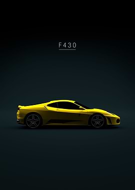 2004 Ferrari F430 Yellow
