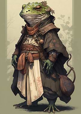 Ancient Frog Warrior