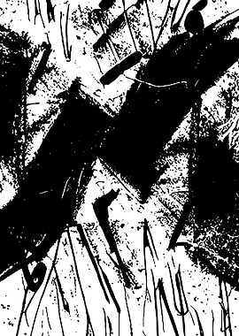 Black and White Abstract