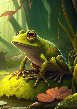 Frog Cartoon Animal