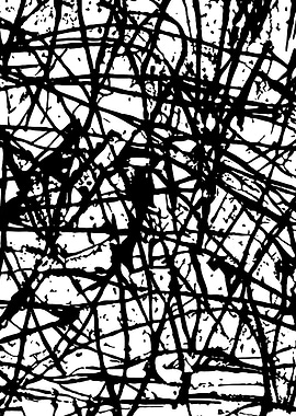 Black and White Abstract