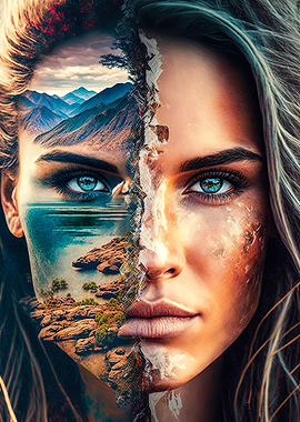 Nature Spirit Collage