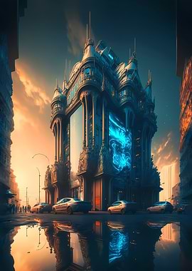 Fantasy Magical Building