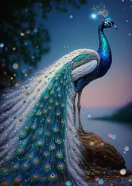 Peacock Animal Colorfull