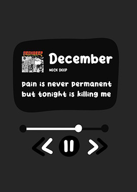 December Neck Deep Lyrics