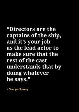 George Clooney quotes