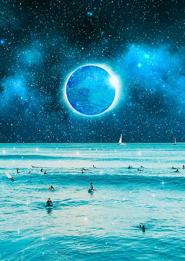 Blue Space Beach