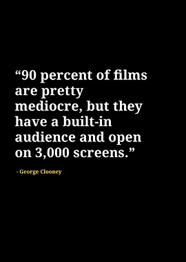 George Clooney quotes