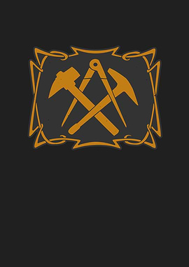 Roofer Craftsman Symbol