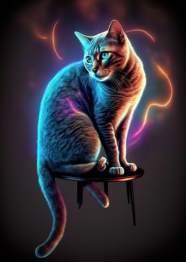 cat neon