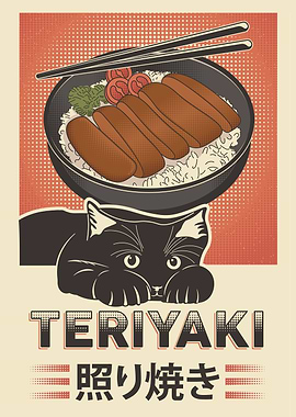 Teriyaki Black Cat