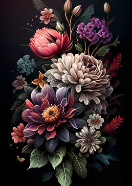 Floral Delight Blooming