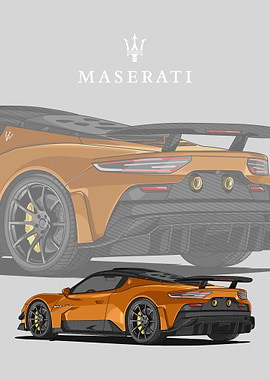 maserati mc 20 orange