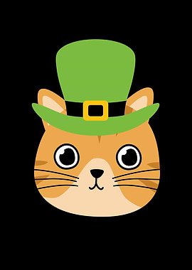 Cat Happy St Patricks