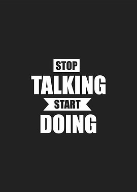 stop talking