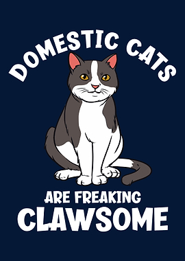 Domestic Cats Are Clawsome