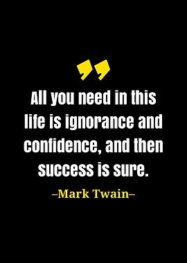 Mark Twain quote