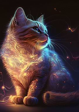 cat neon