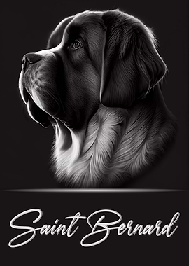 Saint Bernard Portrait