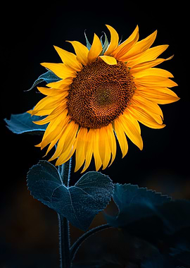Sunflower portrait