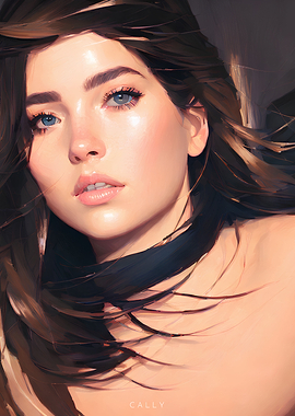 Woman with Black Choker