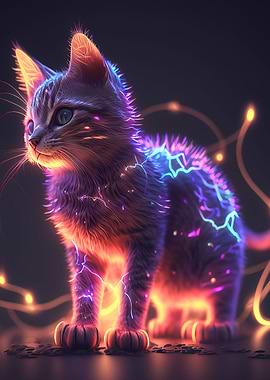 cat neon