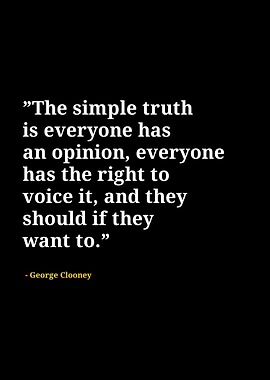 George Clooney quotes