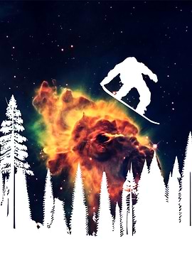 Snowboard Jump Space